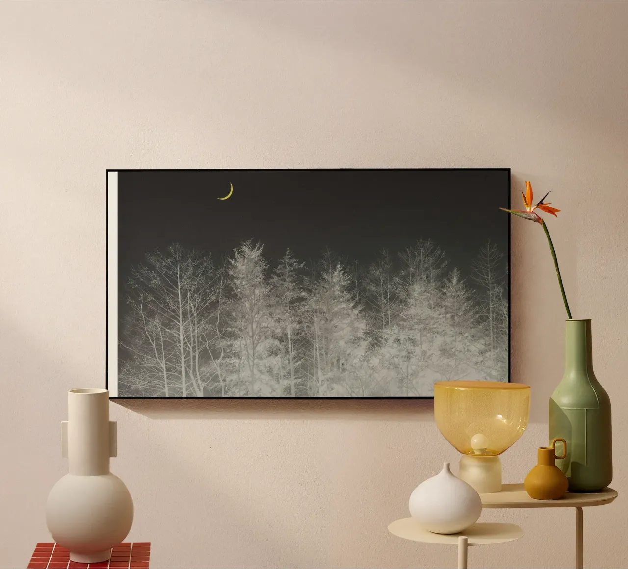 Foresta tranquilla plexiglass da Noji-Mikiko