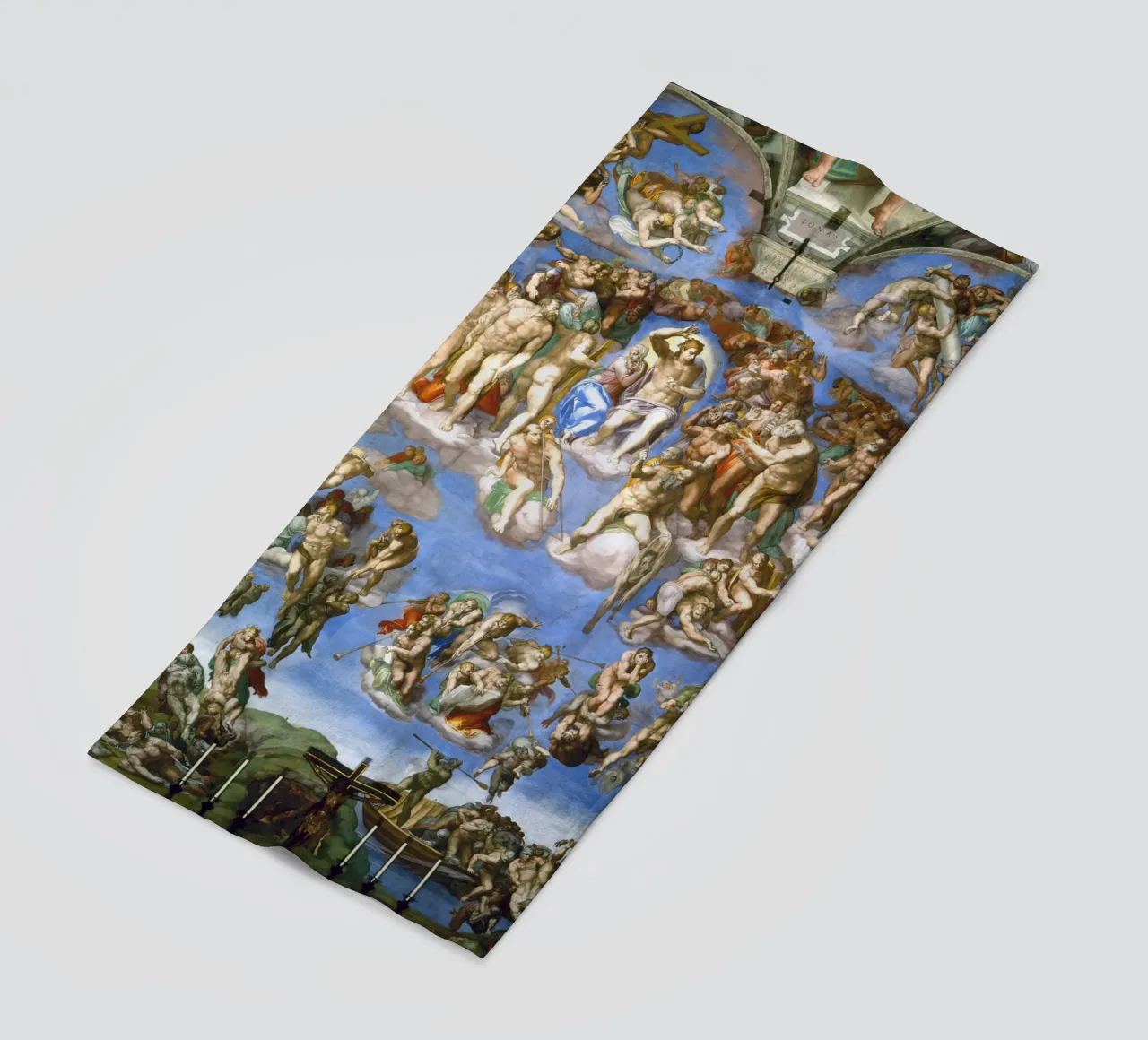 Michelangelo - Il Giudizio Universale telo mare da Timeless Artworks