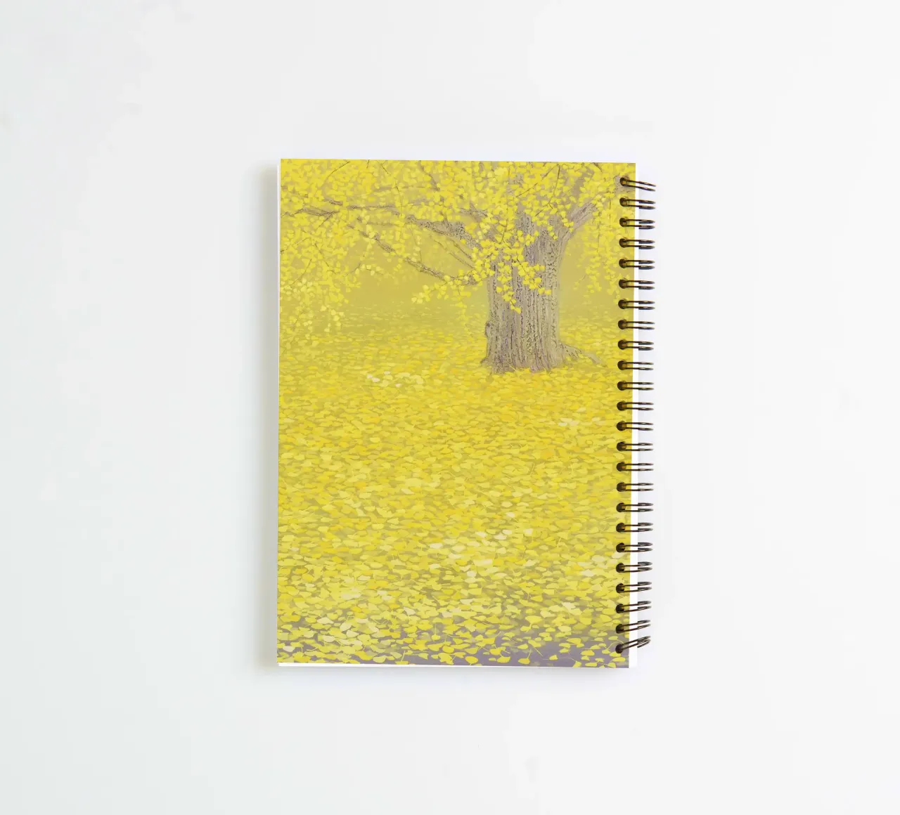 Reverberation of Yellow spiral notebook by Noji-Mikiko