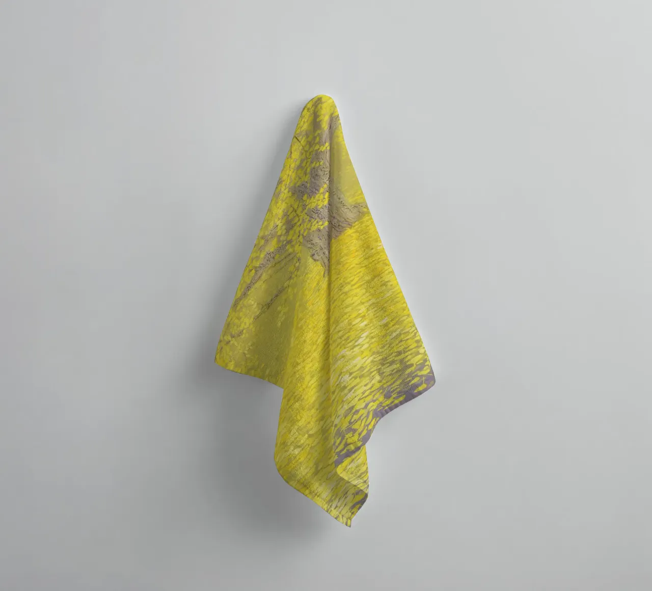 Réverbération du jaune serviette de bain de Noji-Mikiko