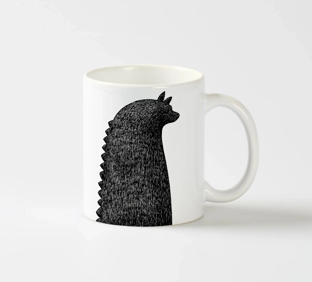 Saur tazza in ceramica da Richard Hood