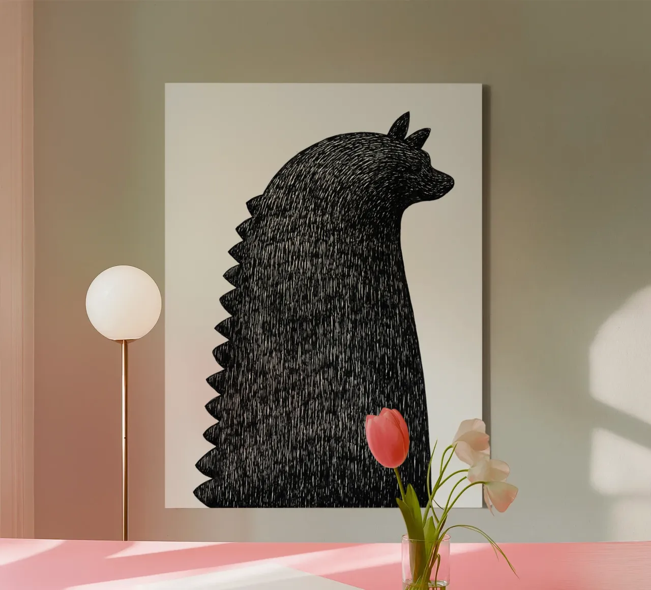 Zilla! tela da Richard Hood