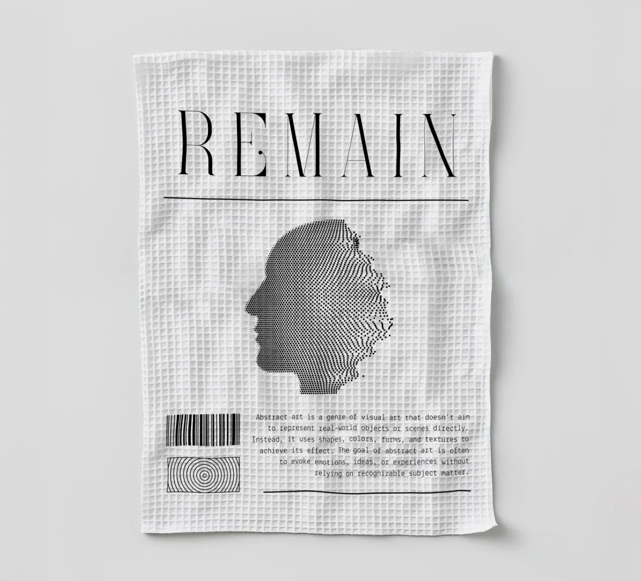REMAIN | 22 canovaccio da cucina da Einfach Uebel
