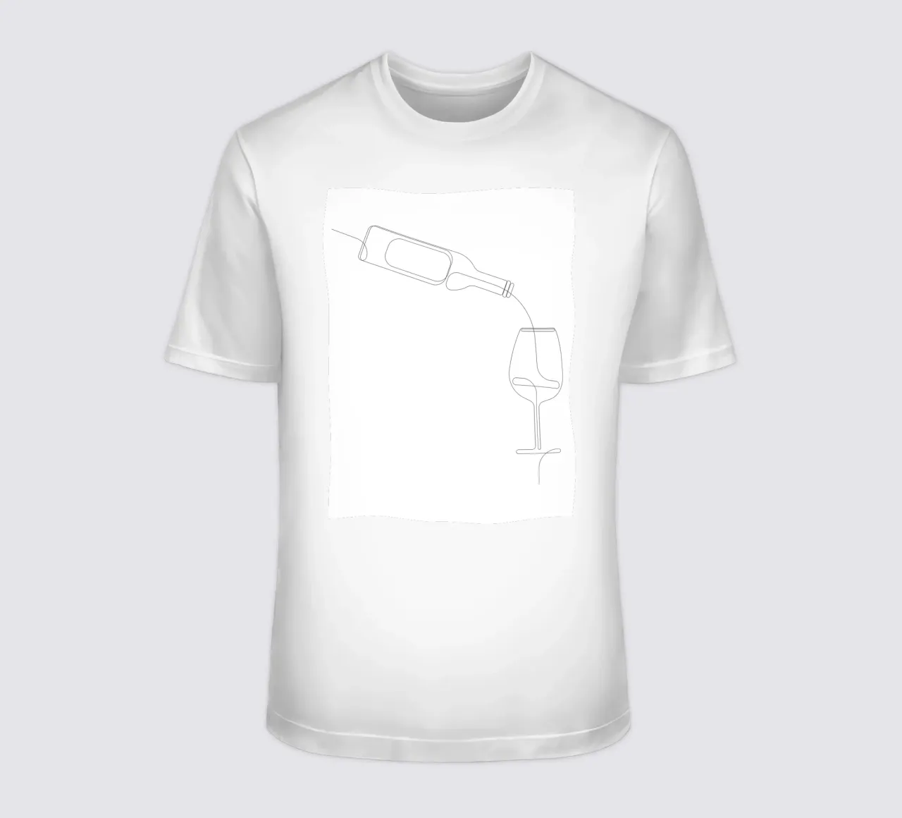 Vinous - una linea di vini t-shirt da Addillum