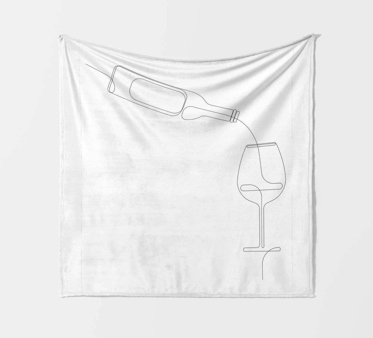 Vinous - una linea di vini coperta in pile da Addillum