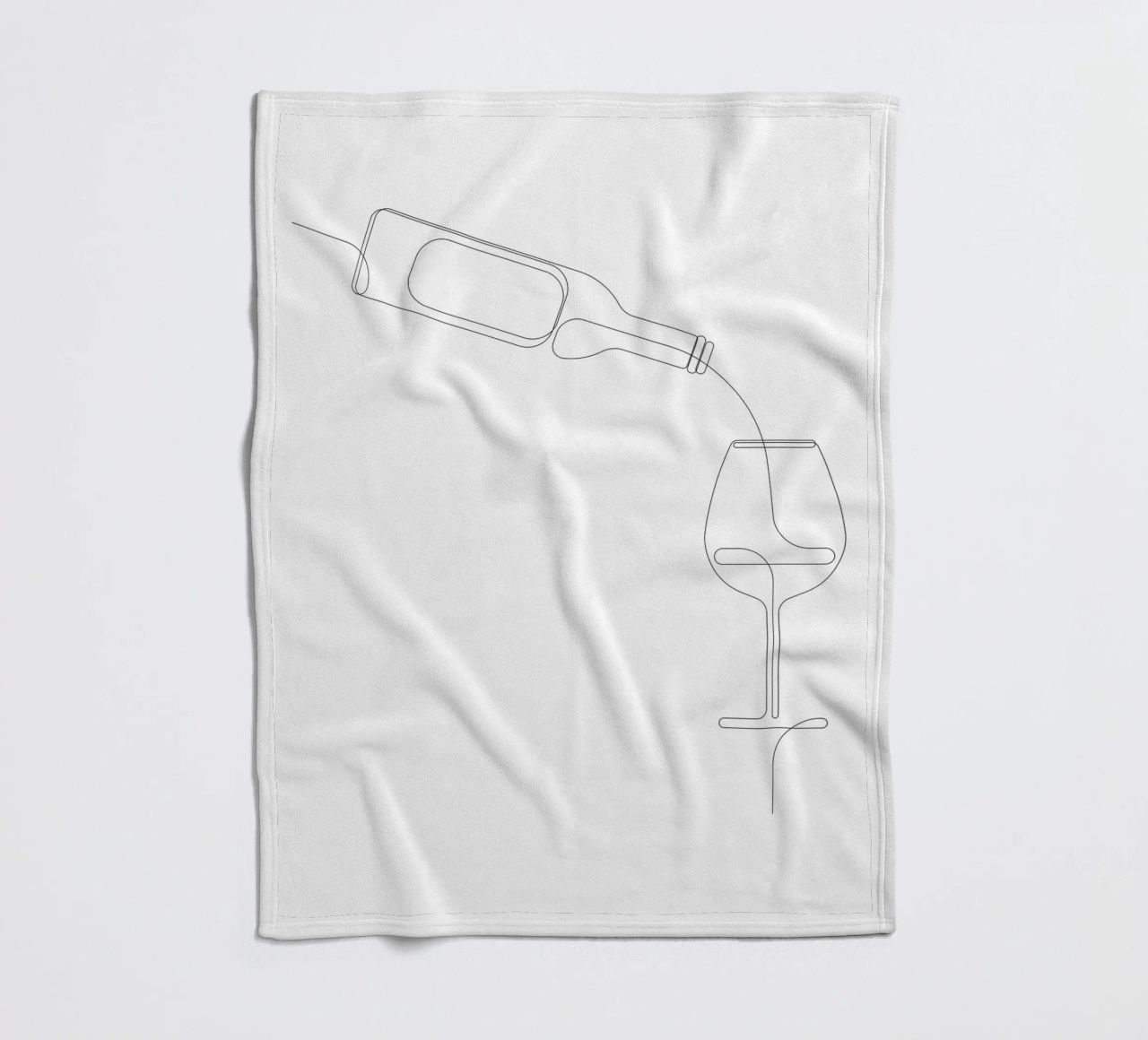 Vinous - una linea di vini coperta in pile da Addillum