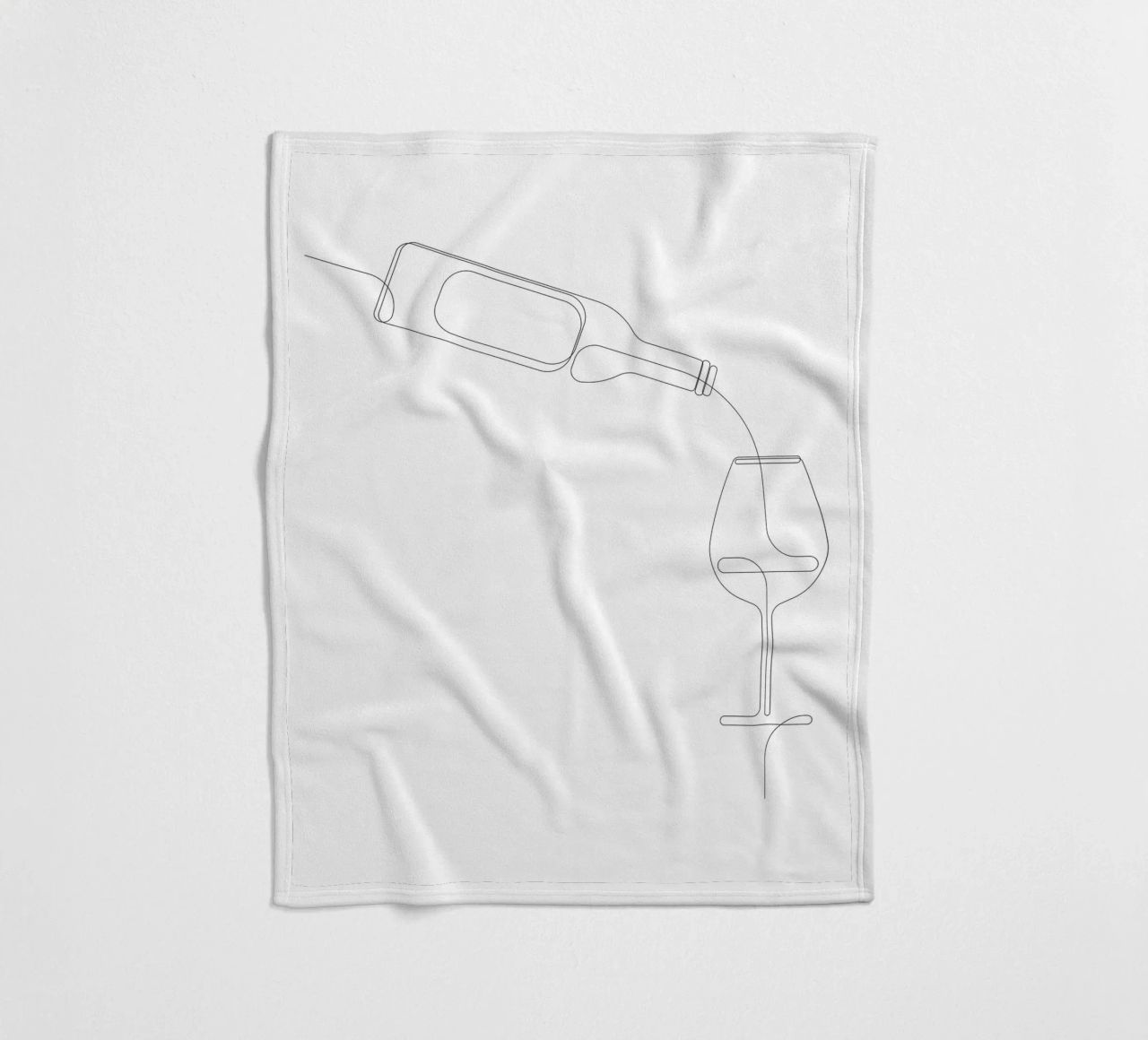 Vinous - una linea di vini coperta in pile da Addillum