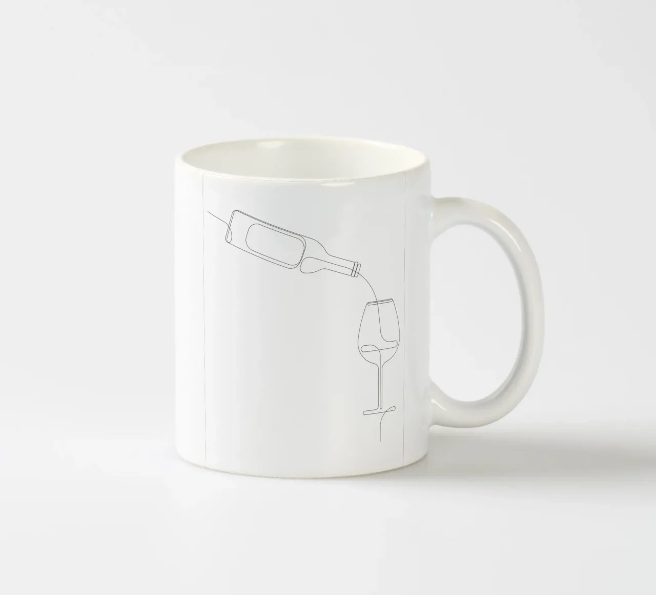 Vinous - una línea de vino taza de cerámica de Addillum