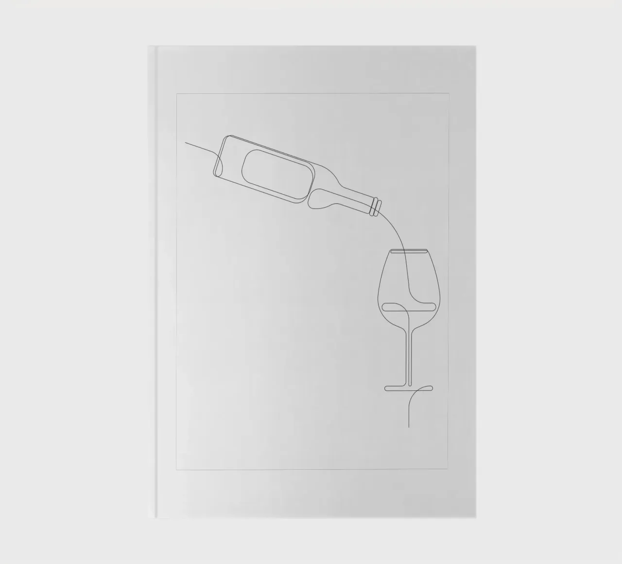 Vinous - una línea de vino cuaderno de Addillum