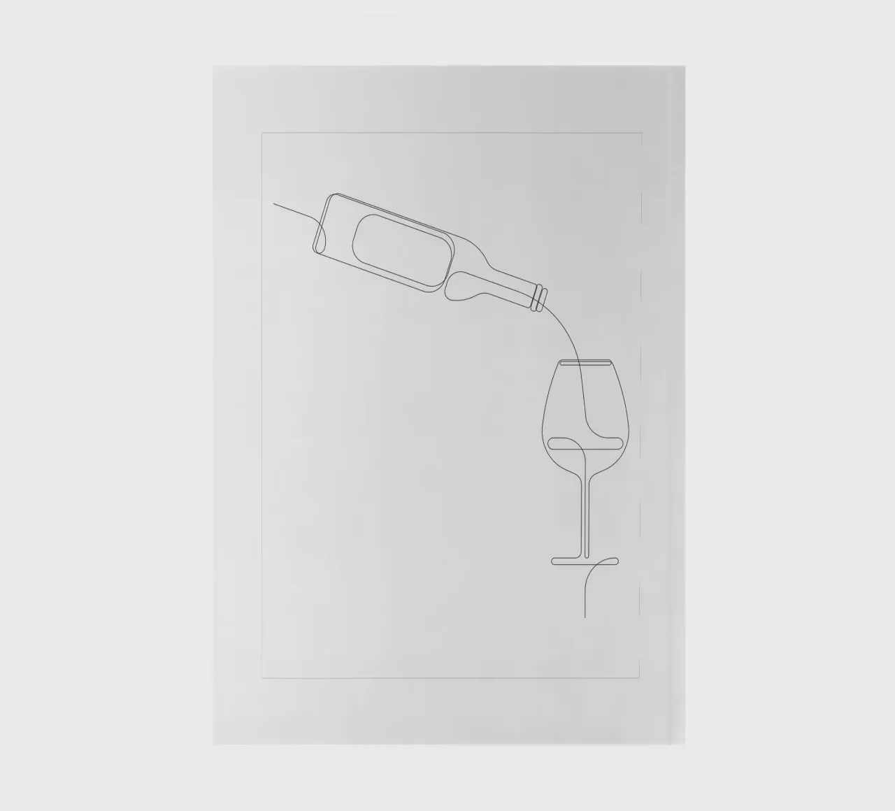 Vinous - una línea de vino cuaderno de Addillum