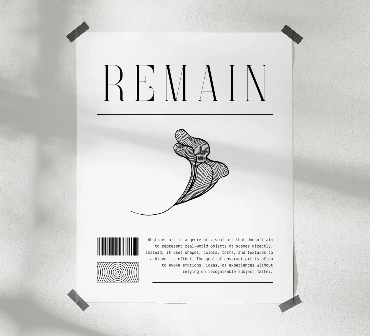REMAIN | 23 carta hahnemühle da Einfach Uebel