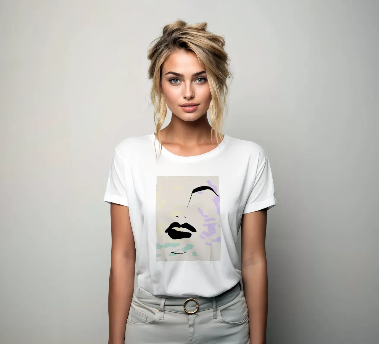 Linear Beauty camiseta de mujer de treechild