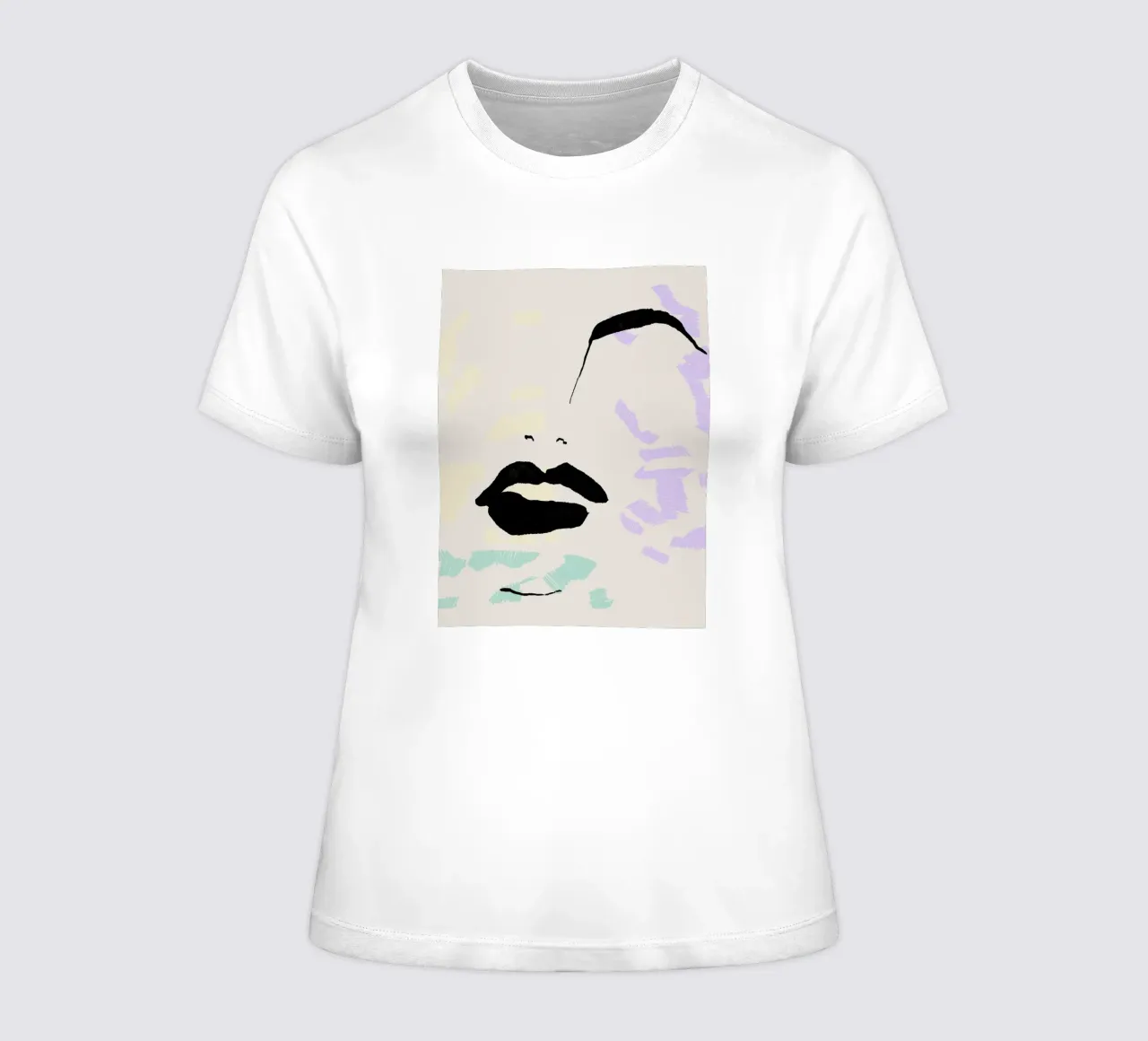 Linear Beauty camiseta de mujer de treechild