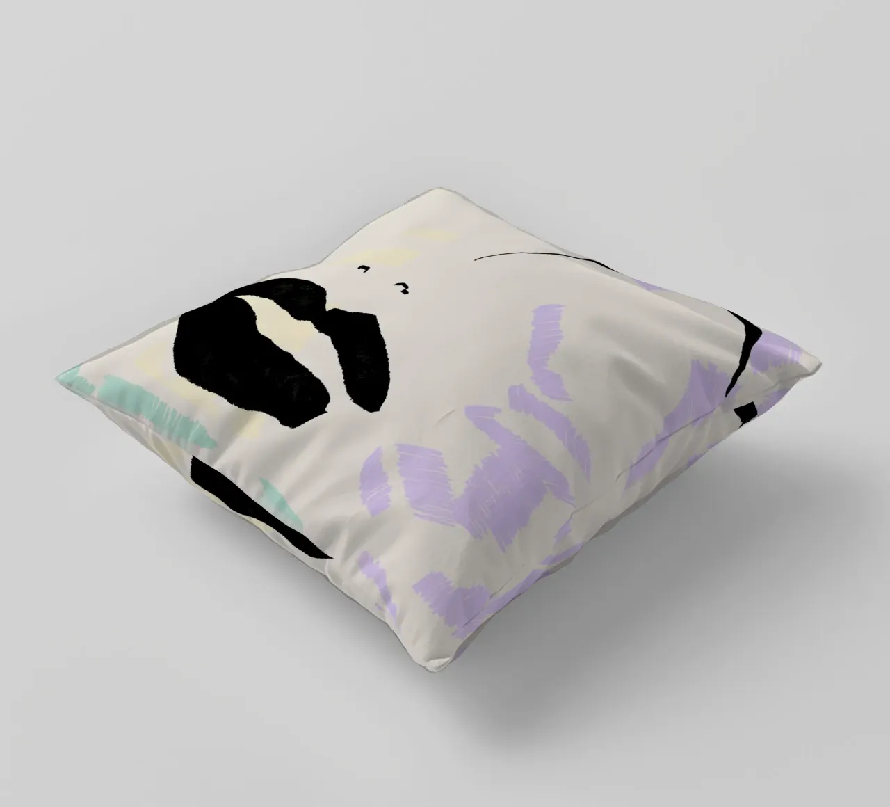 Linear Beauty cuscino da treechild