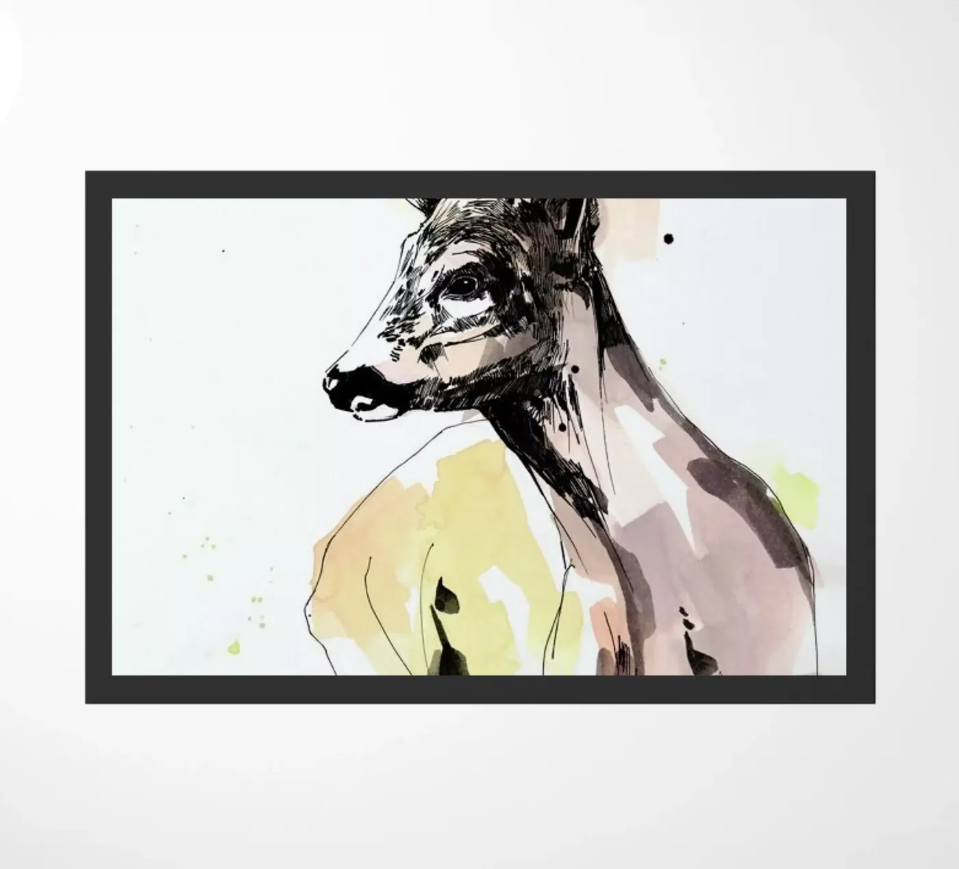 Rauke deurmat van WALLstories