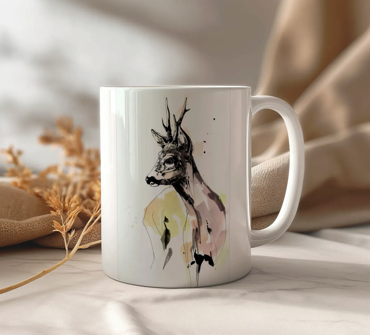 Rauke ceramic mug by WALLstories