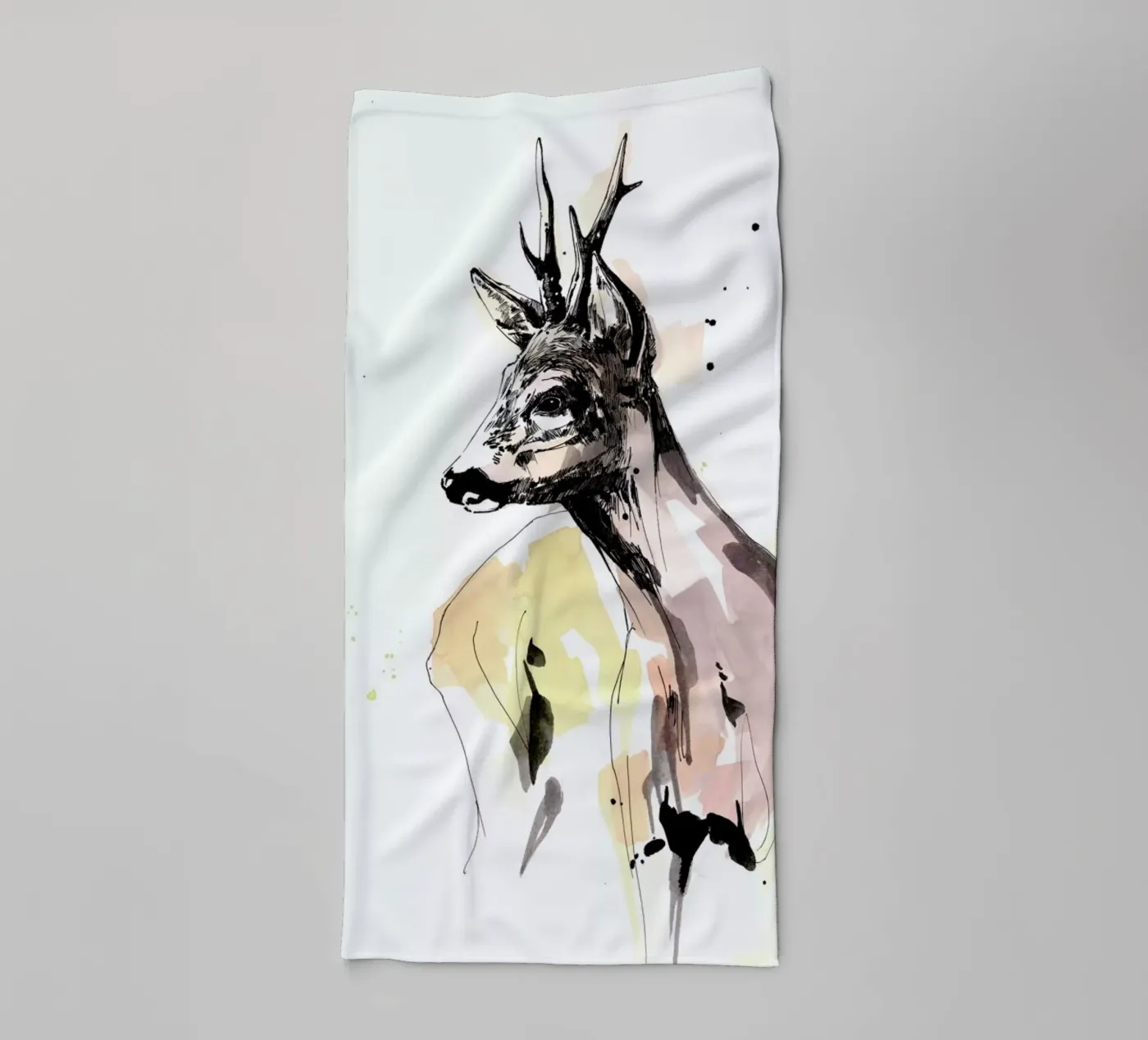 Rauke badhanddoek van WALLstories