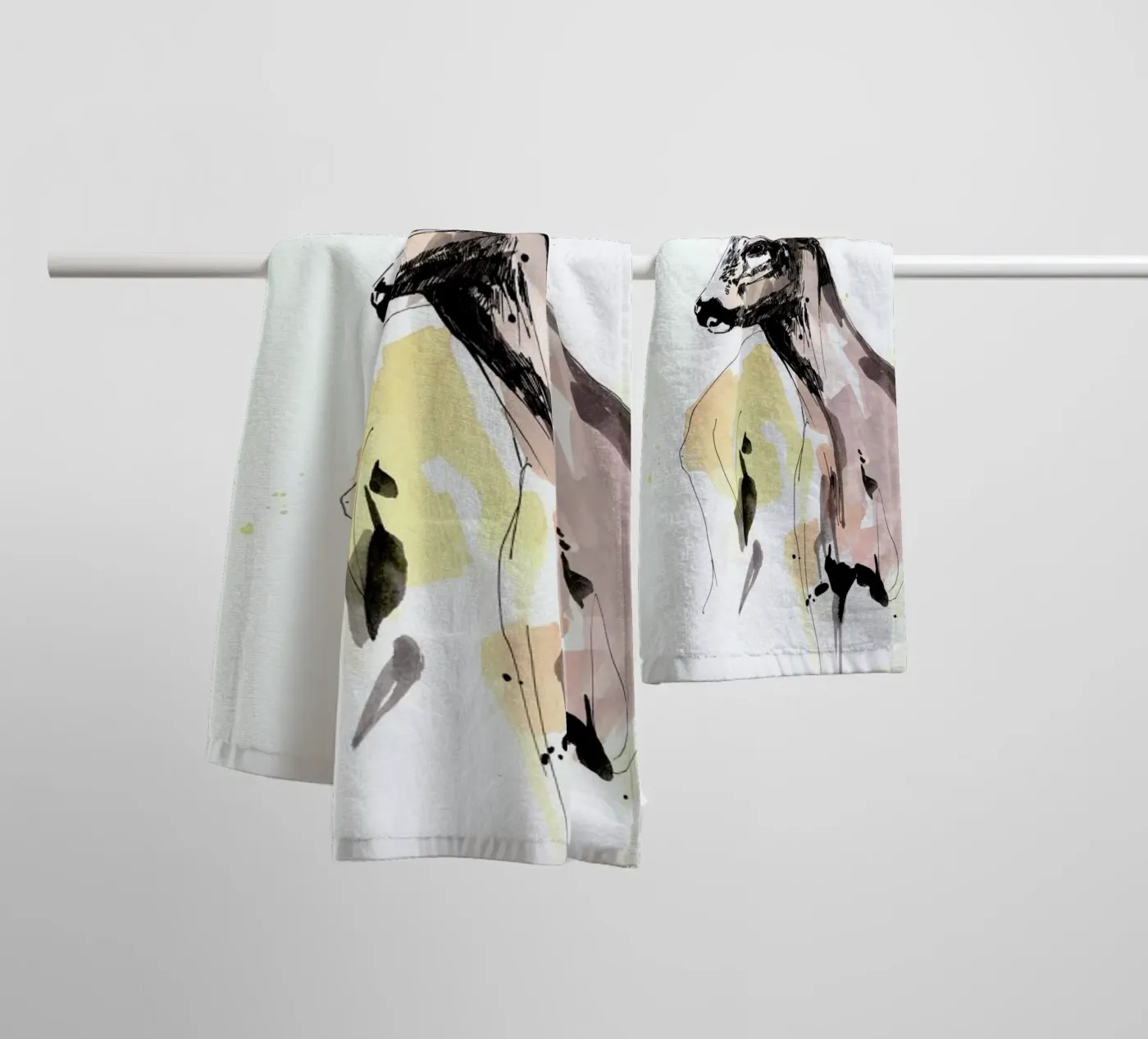 Rauke badhanddoek van WALLstories