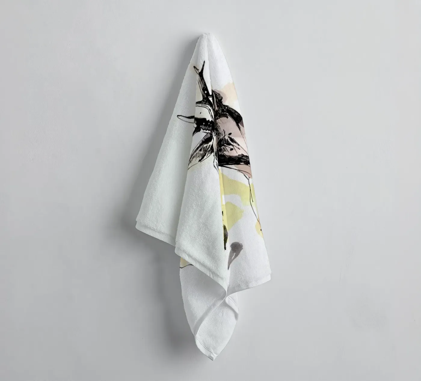 Rauke badhanddoek van WALLstories