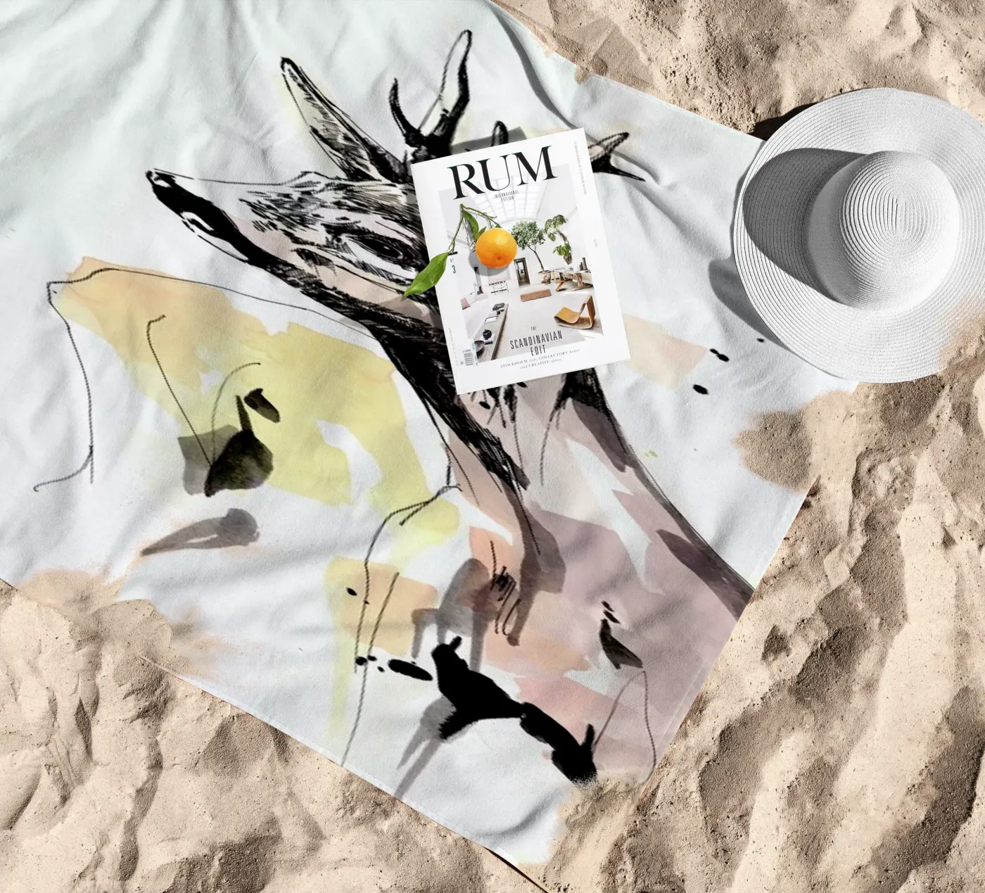 Rauke Strandtuch von WALLstories