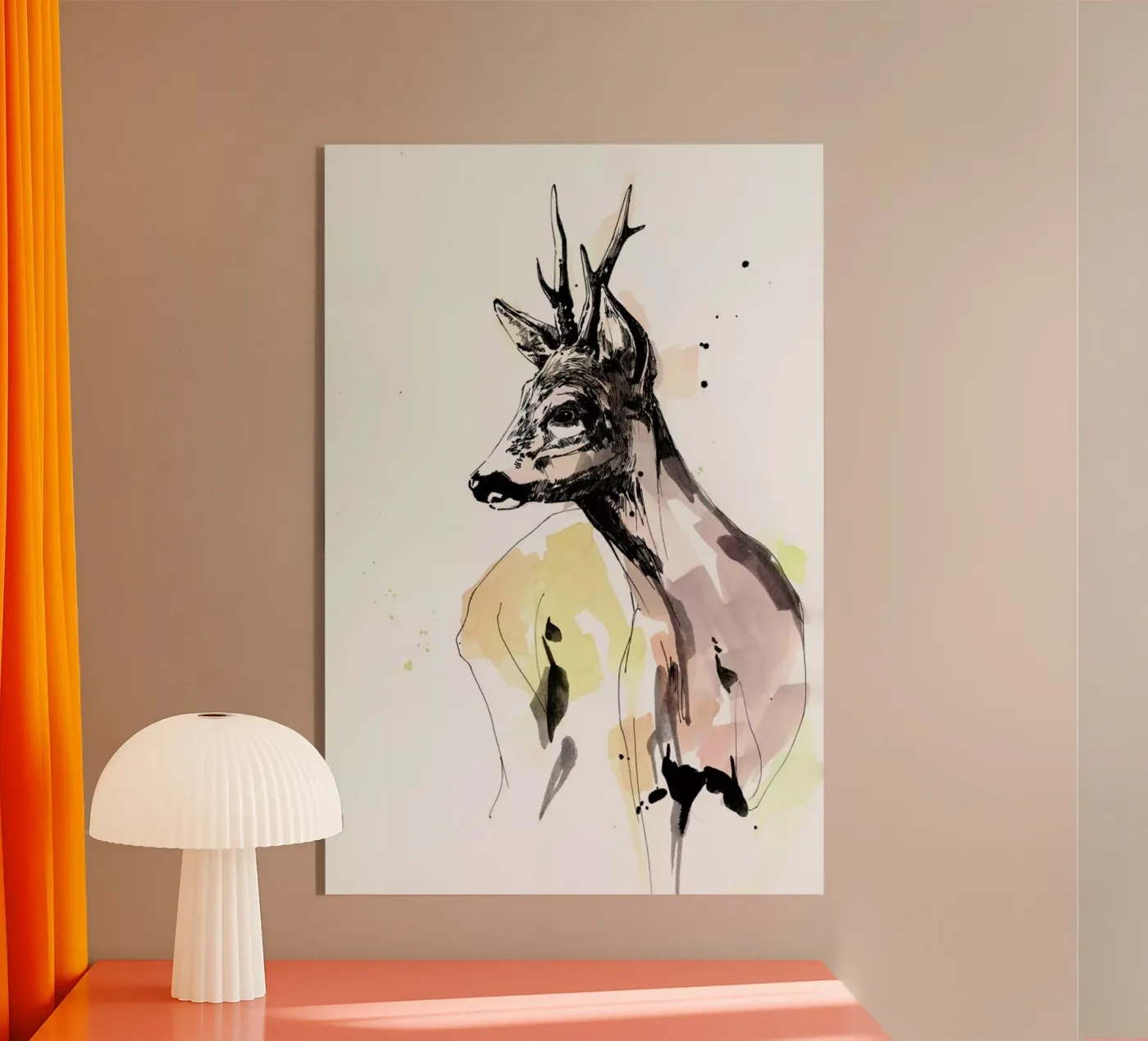 Rauke acryl van WALLstories