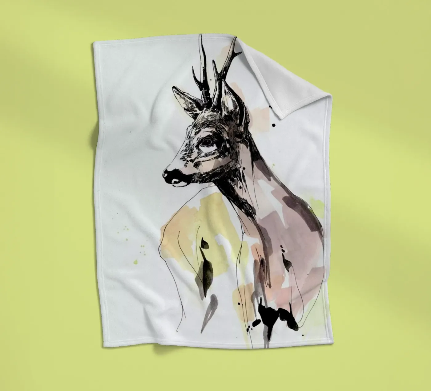 Rauke fleece blanket by WALLstories