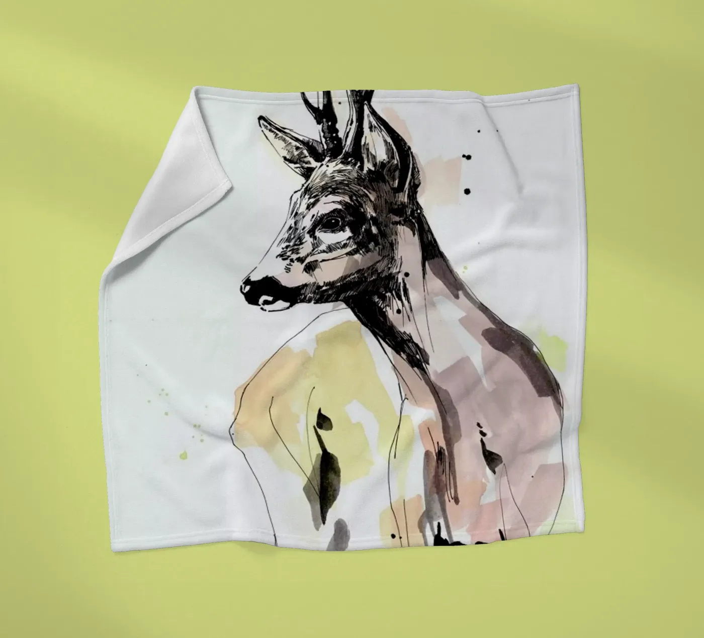 Rauke fleece blanket by WALLstories