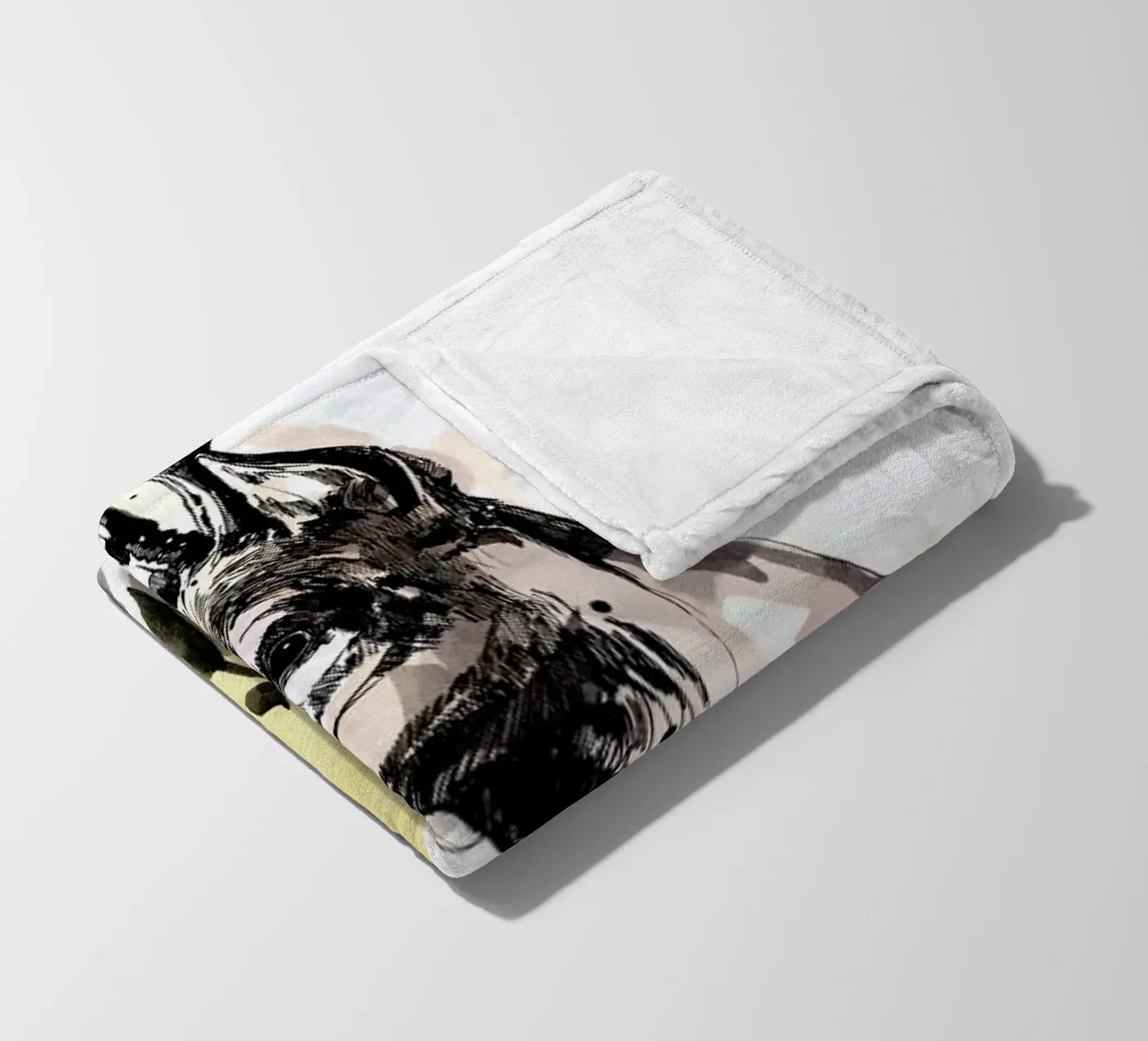 Rauke fleece blanket by WALLstories