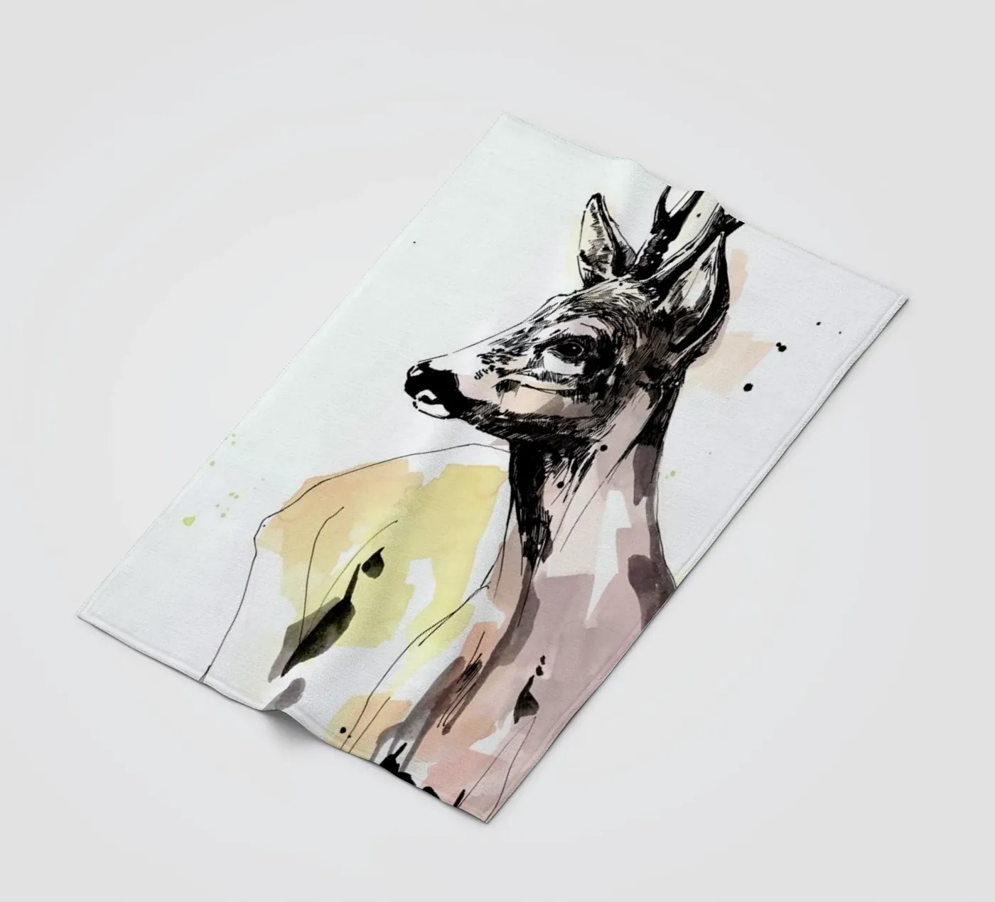 Rauke fleece blanket by WALLstories