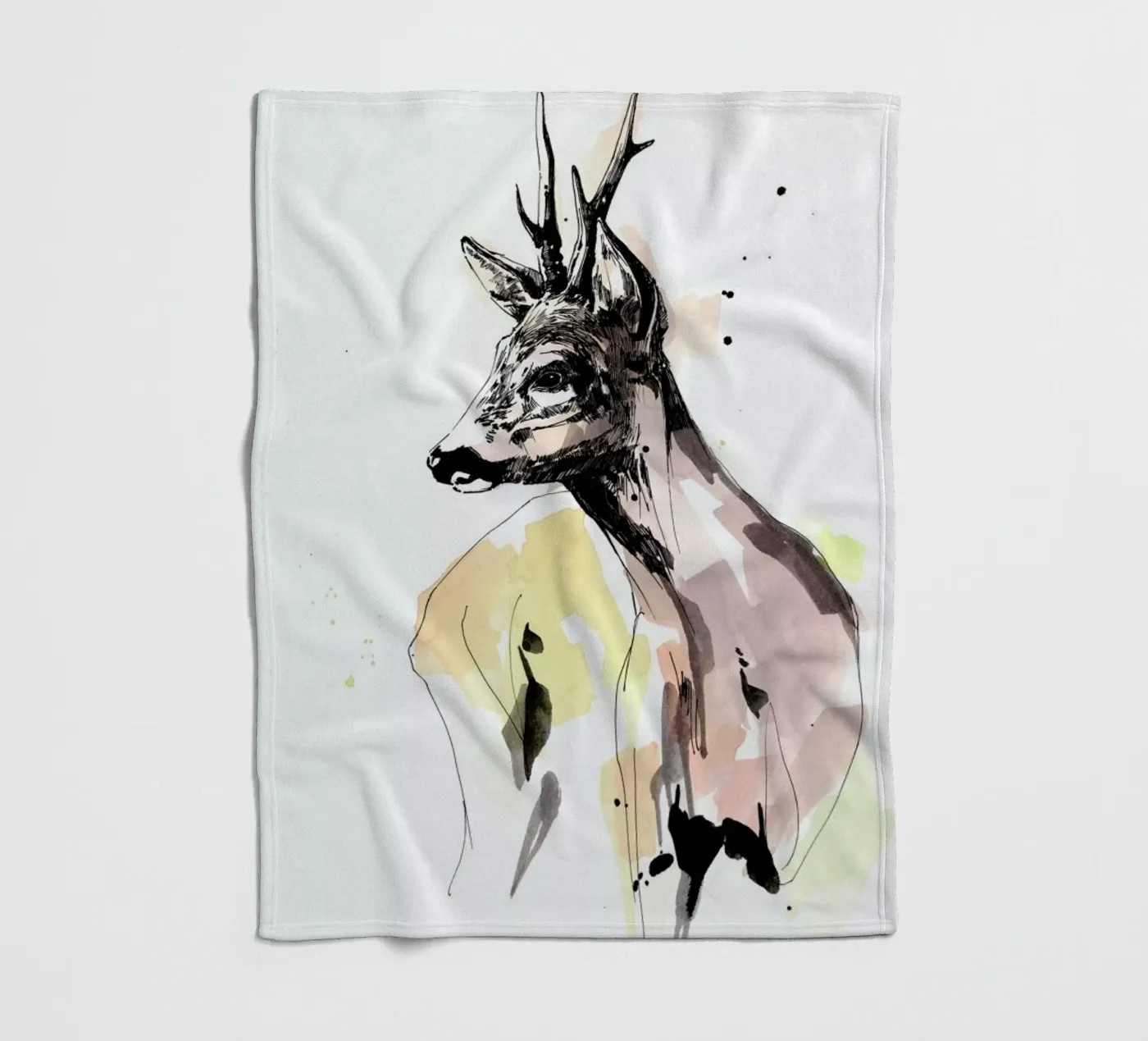 Rauke fleece blanket by WALLstories