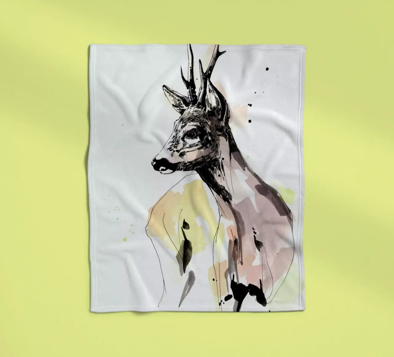 Rauke Fleecedecke von WALLstories