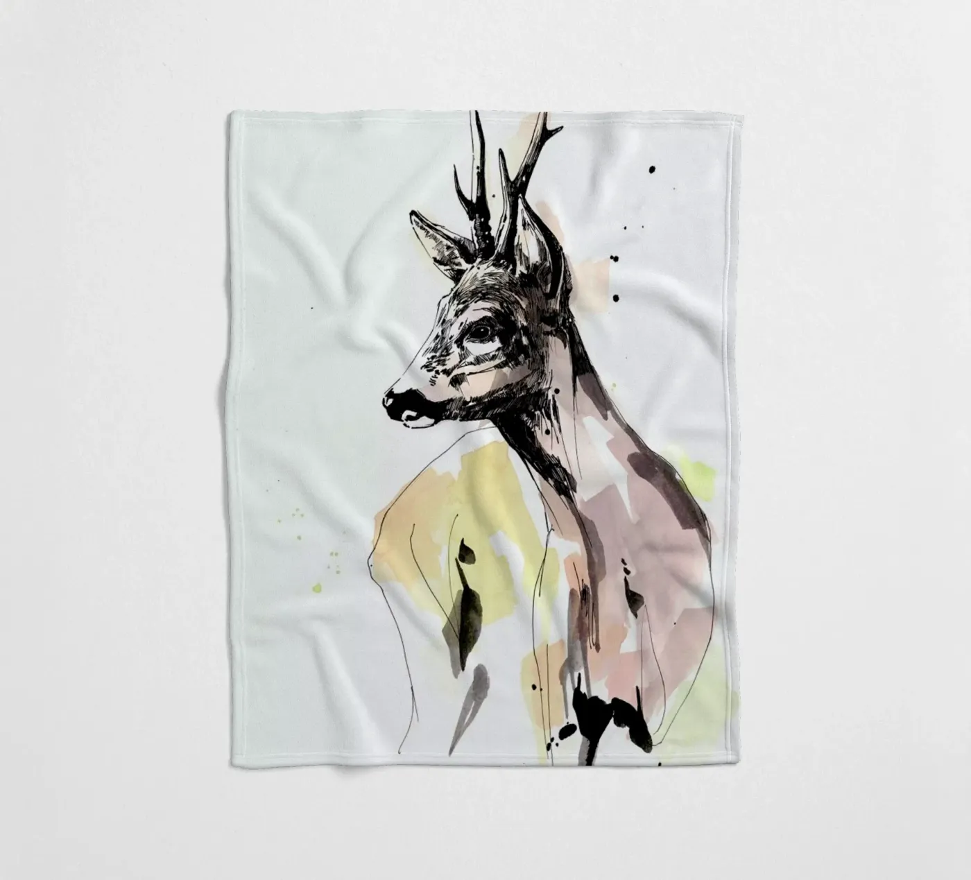 Rauke fleece blanket by WALLstories