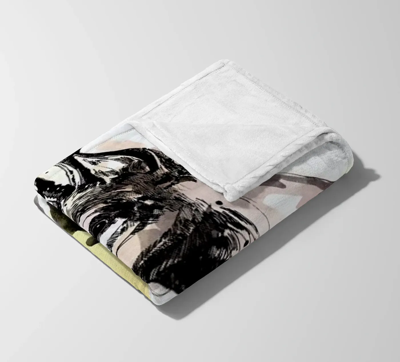 Rauke fleece blanket by WALLstories