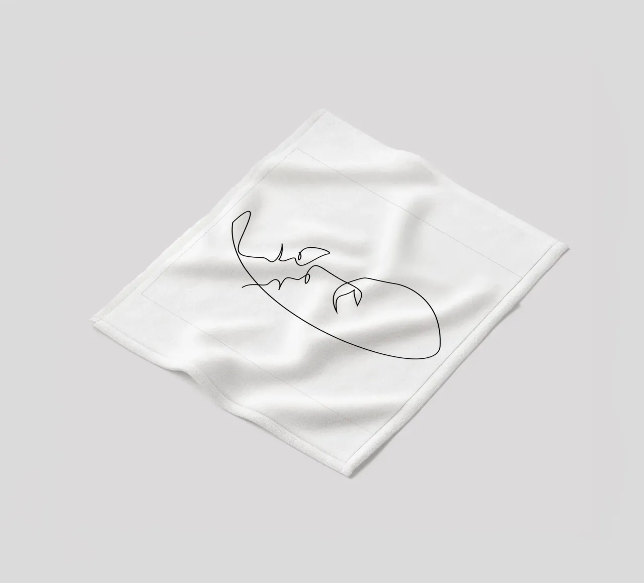 Teso - un bacio di una riga coperta in pile da Addillum