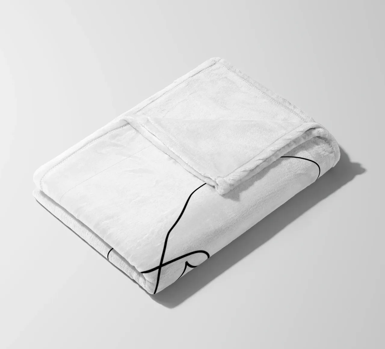 Teso - un bacio di una riga coperta in pile da Addillum