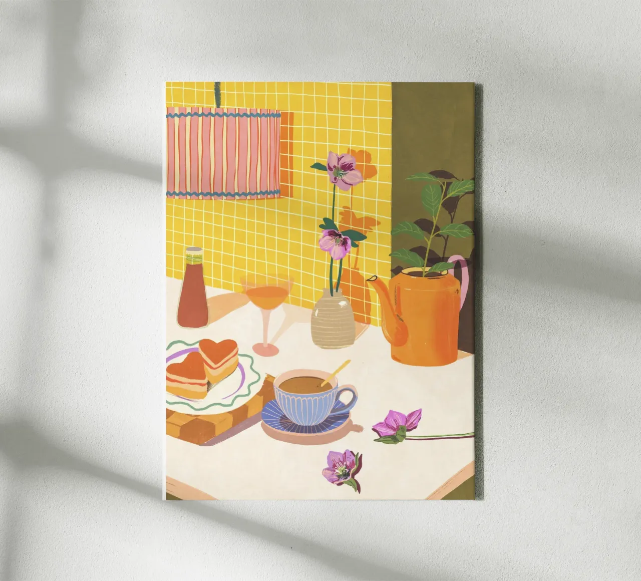 Love biscuit canvas by GigiRosado