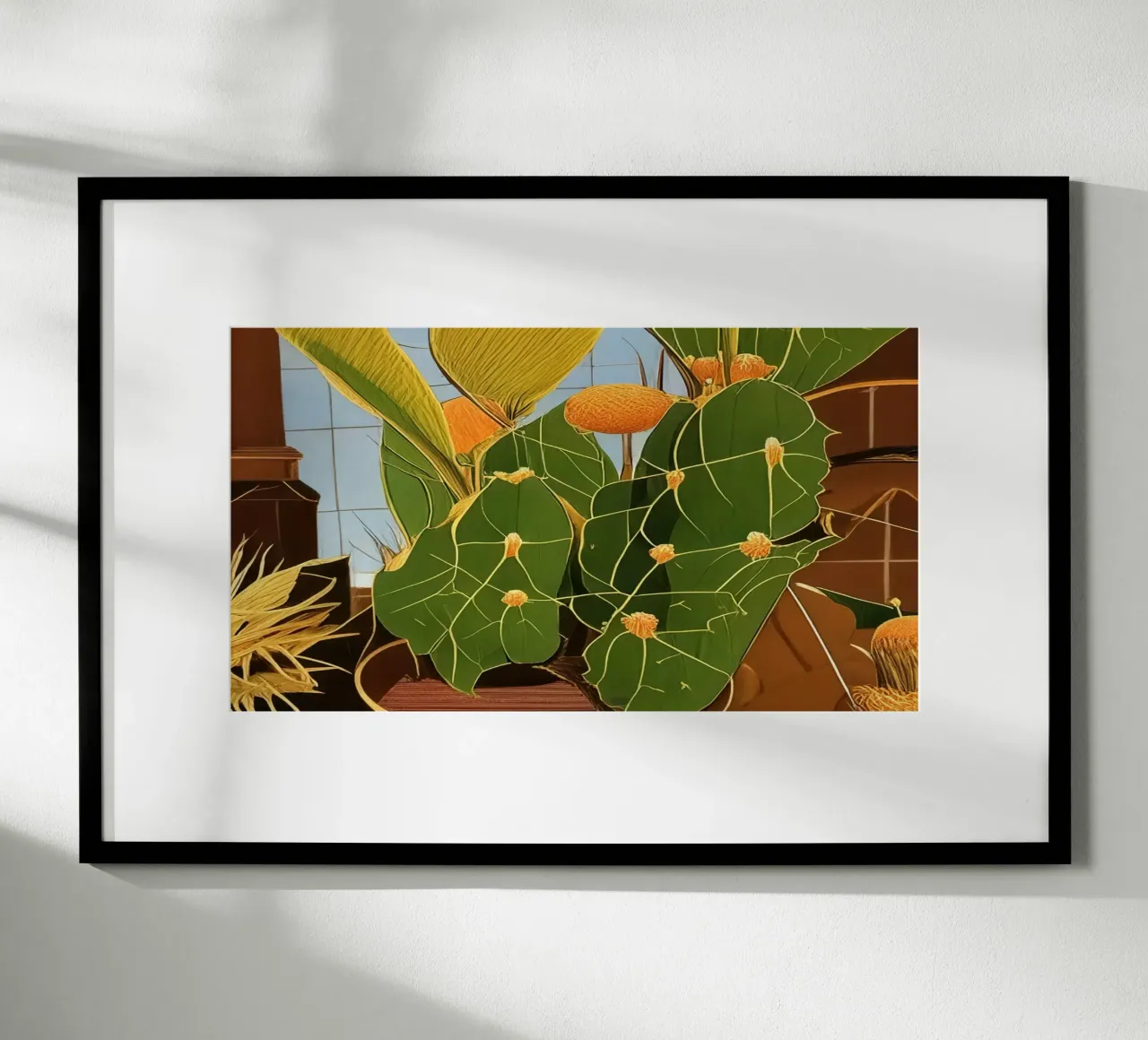 Cactus_1 poster da Impressionismus by LK