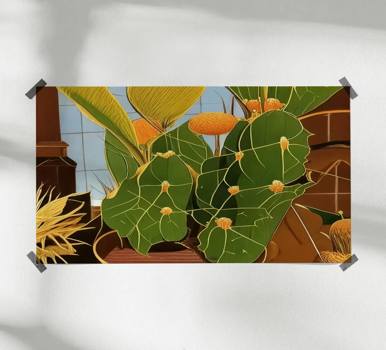Cactus_1 poster da Impressionismus by LK