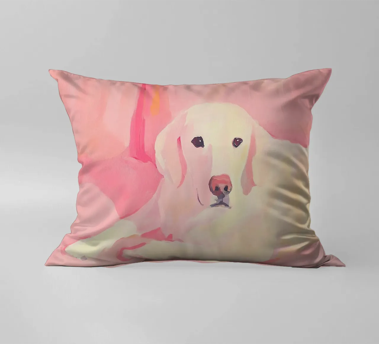 Cane Preppy Rosa cuscino da Euphoria Theresa