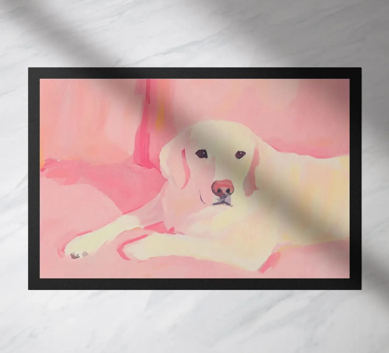 Cane Preppy Rosa zerbino da Euphoria Theresa
