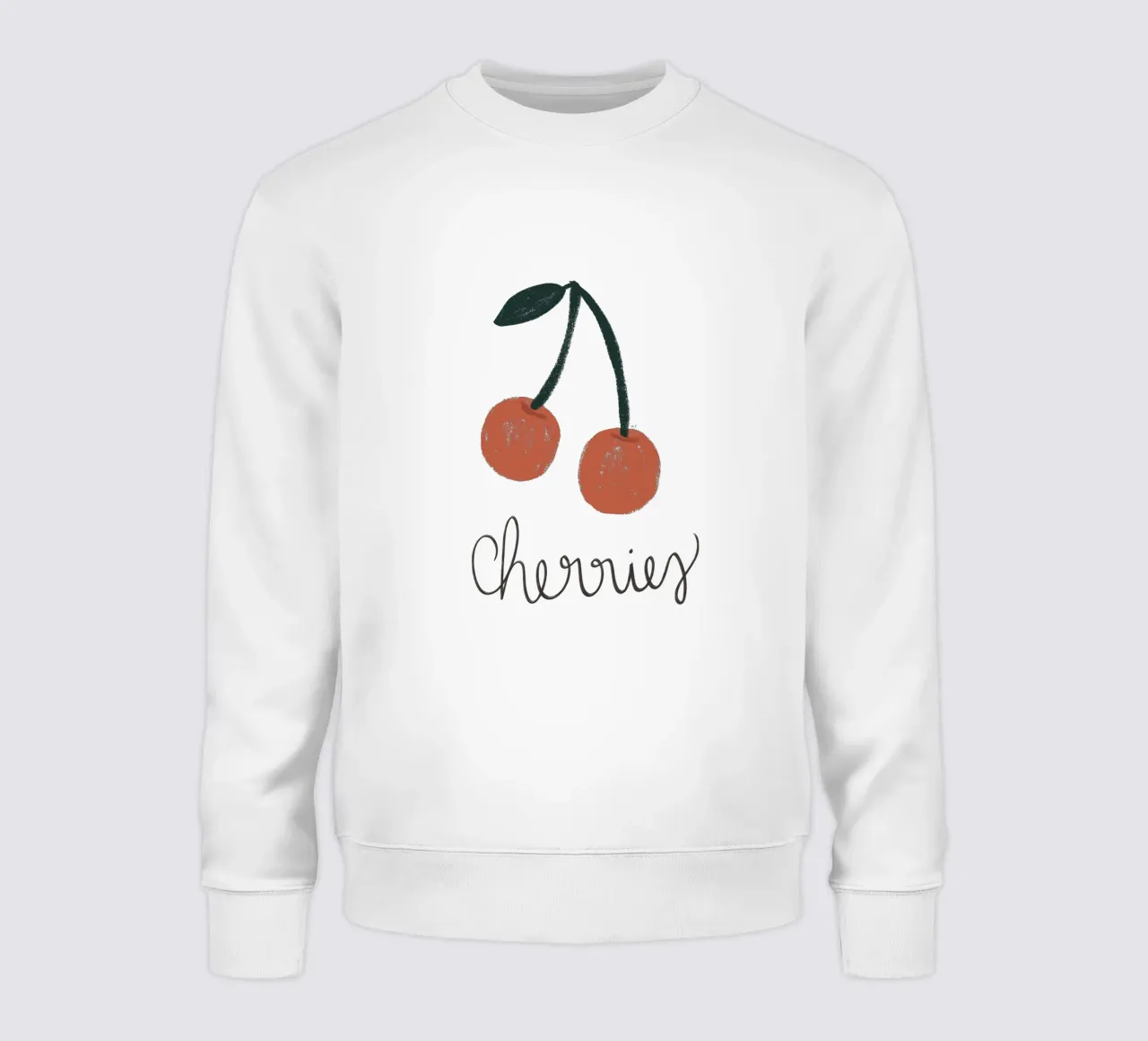 Red Cherries felpa da Menina Lisboa