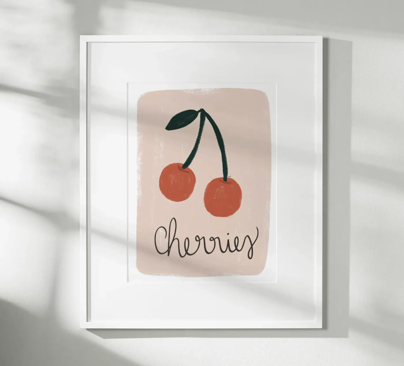 Red Cherries poster da Menina Lisboa
