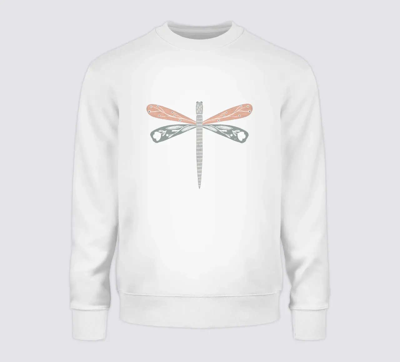 Sage & Blush Dragonfly felpa da Menina Lisboa