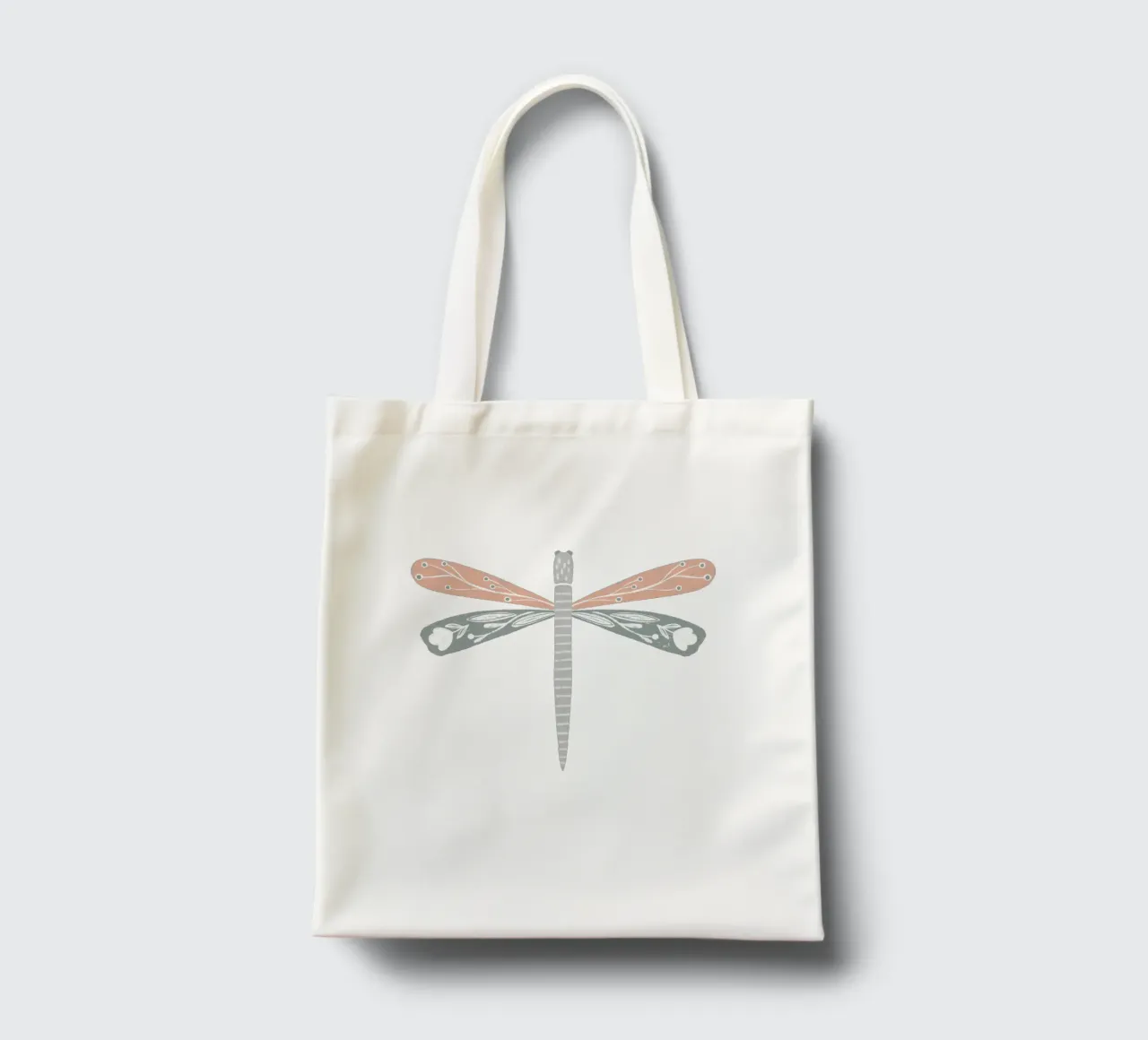 Sage & Blush Dragonfly borsa in juta da Menina Lisboa