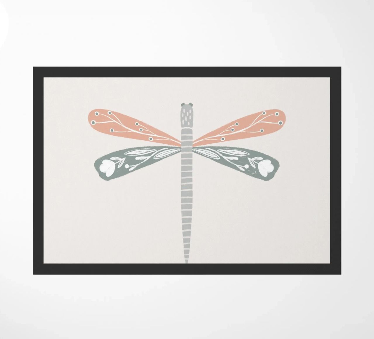 Sage & Blush Dragonfly zerbino da Menina Lisboa