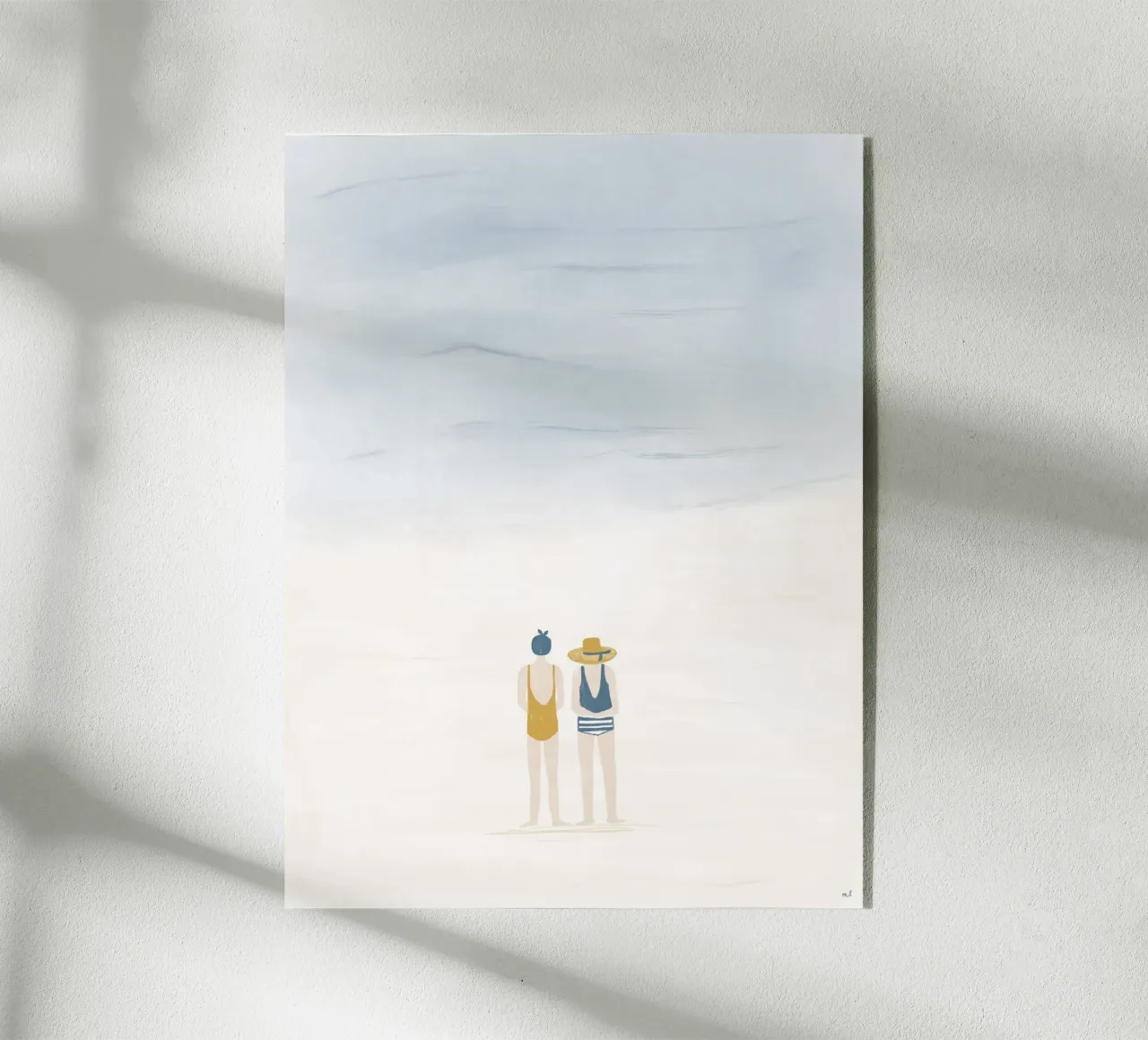 Two Friends plexiglass da Menina Lisboa