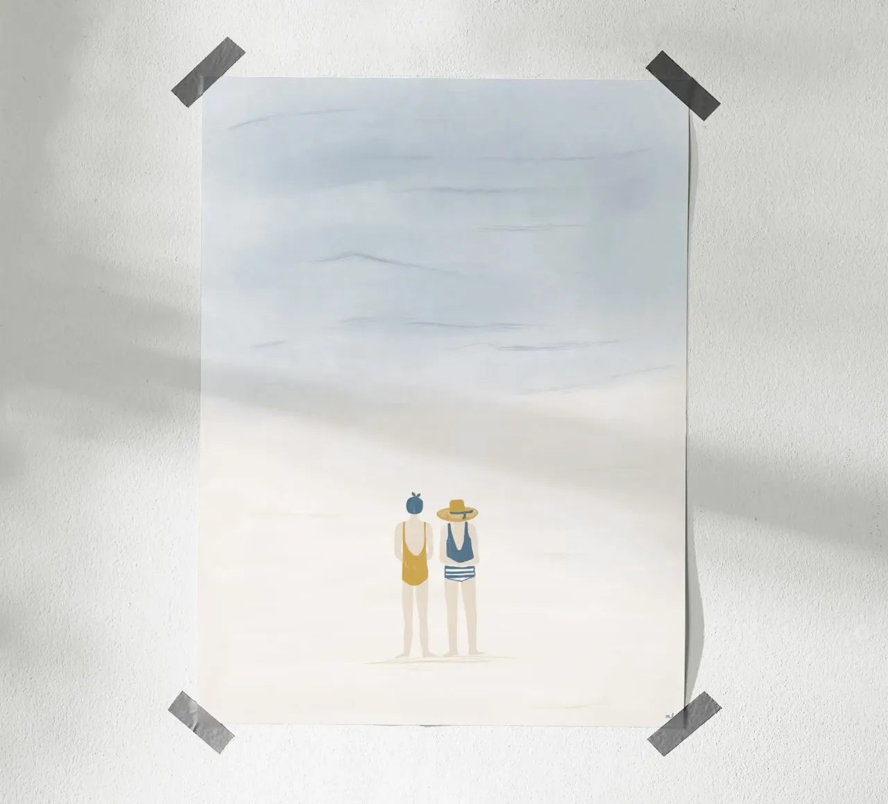 Two Friends poster da Menina Lisboa