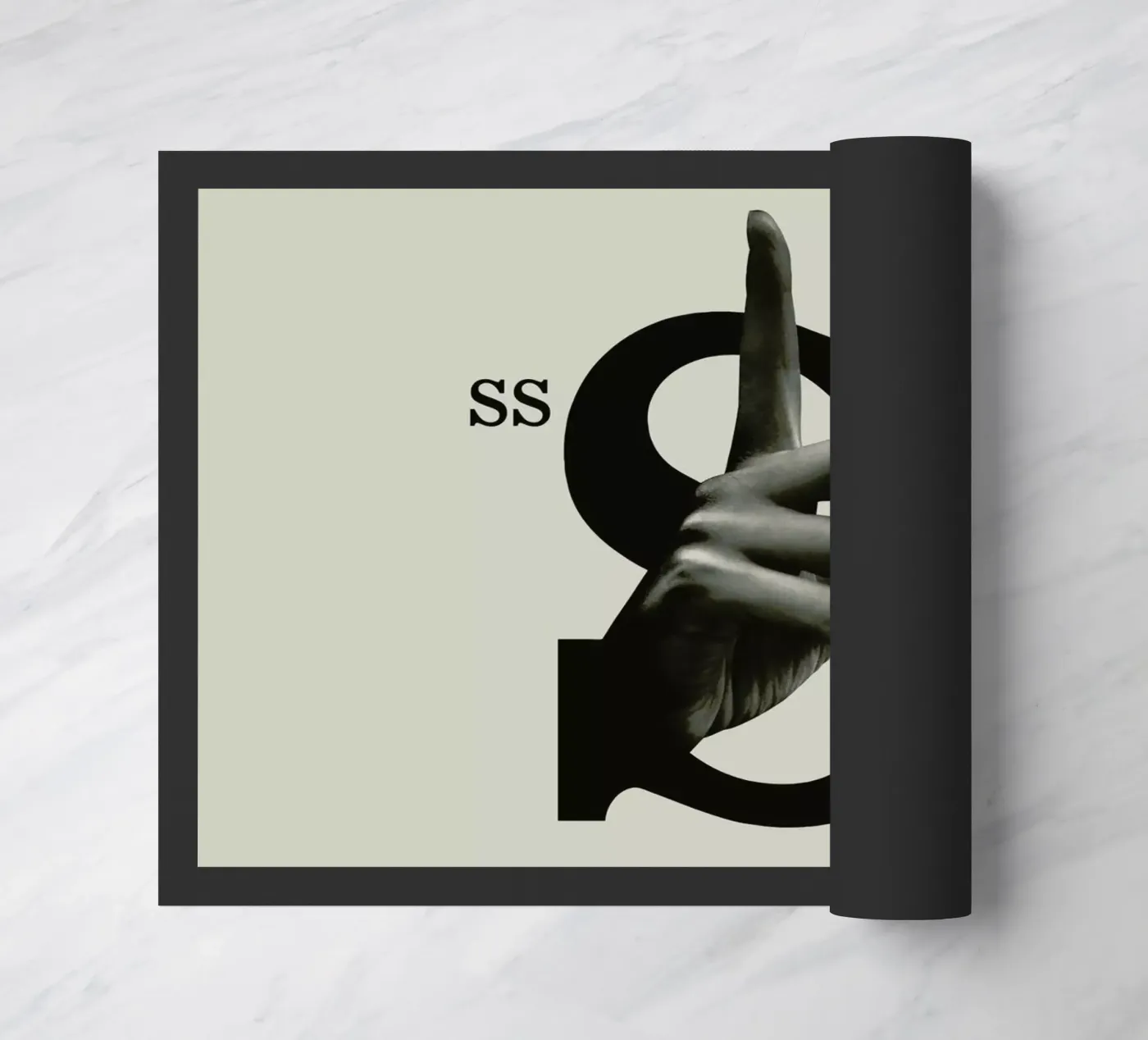 Shh doormat by Ali Gulec