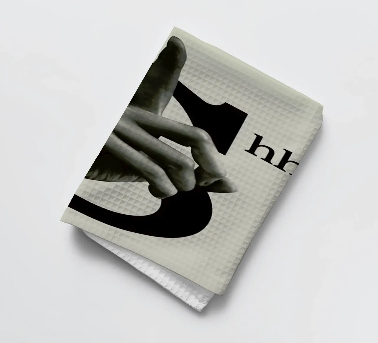 Shh Geschirrtuch von Ali Gulec