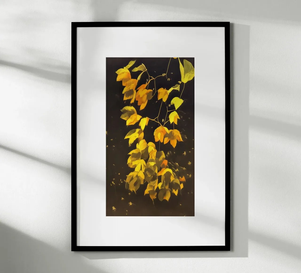 Foglie d'autunno_1 poster da Impressionismus by LK